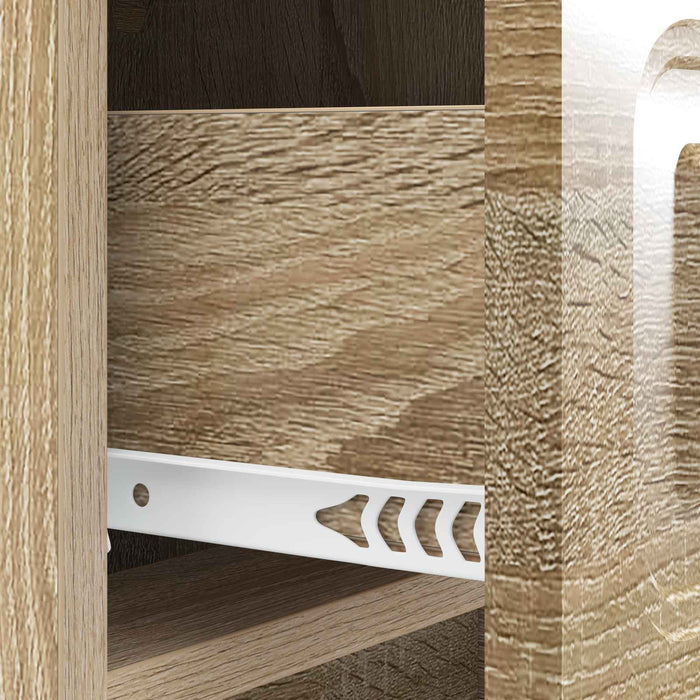 Dulap de noapte Stejar Sonoma 43 x 41 x 63,5 cm Lemn prelucrat - WALTI WALTI