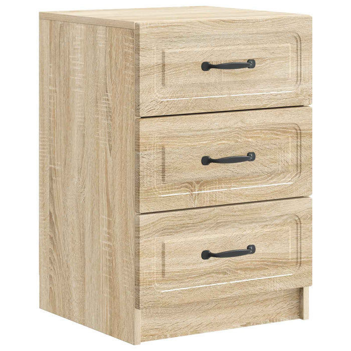 Dulap de noapte Stejar Sonoma 43 x 41 x 63,5 cm Lemn prelucrat - WALTI WALTI