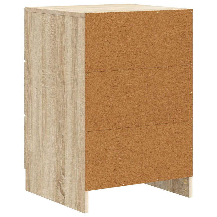 Dulap de noapte Stejar Sonoma 43 x 41 x 63,5 cm Lemn prelucrat - WALTI WALTI