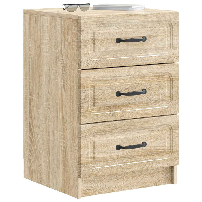 Dulap de noapte Stejar Sonoma 43 x 41 x 63,5 cm Lemn prelucrat - WALTI WALTI
