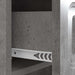Dulap de noapte Gri Beton 43 x 41 x 63,5 cm Lemn prelucrat - WALTI WALTI