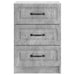 Dulap de noapte Gri Beton 43 x 41 x 63,5 cm Lemn prelucrat - WALTI WALTI