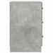 Dulap de noapte Gri Beton 43 x 41 x 63,5 cm Lemn prelucrat - WALTI WALTI