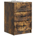Dulap de noapte Stejar fumuriu 43 x 41 x 63,5 cm Lemn prelucrat - WALTI WALTI
