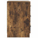 Dulap de noapte Stejar fumuriu 43 x 41 x 63,5 cm Lemn prelucrat - WALTI WALTI