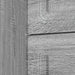 Dulap de noapte Sonoma gri 43 x 41 x 63,5 cm Lemn prelucrat - WALTI WALTI