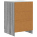 Dulap de noapte Sonoma gri 43 x 41 x 63,5 cm Lemn prelucrat - WALTI WALTI