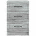 Dulap de noapte Sonoma gri 43 x 41 x 63,5 cm Lemn prelucrat - WALTI WALTI