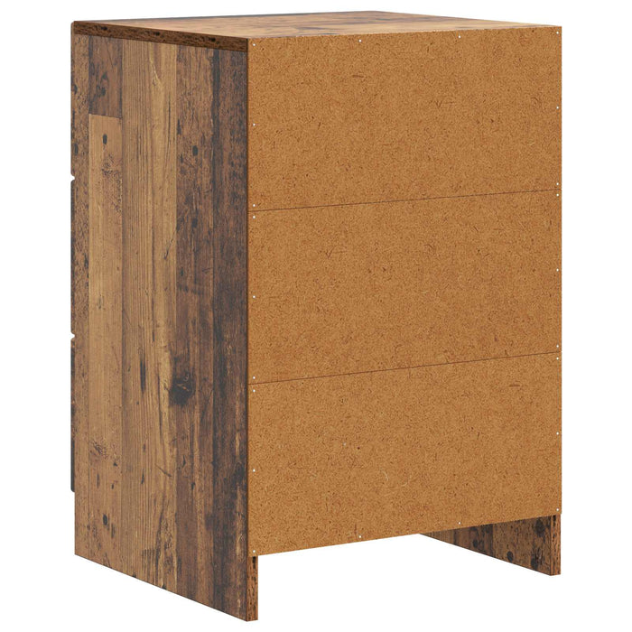 Dulap de noapte Lemn vechi 43 x 41 x 63,5 cm Lemn prelucrat - WALTI WALTI