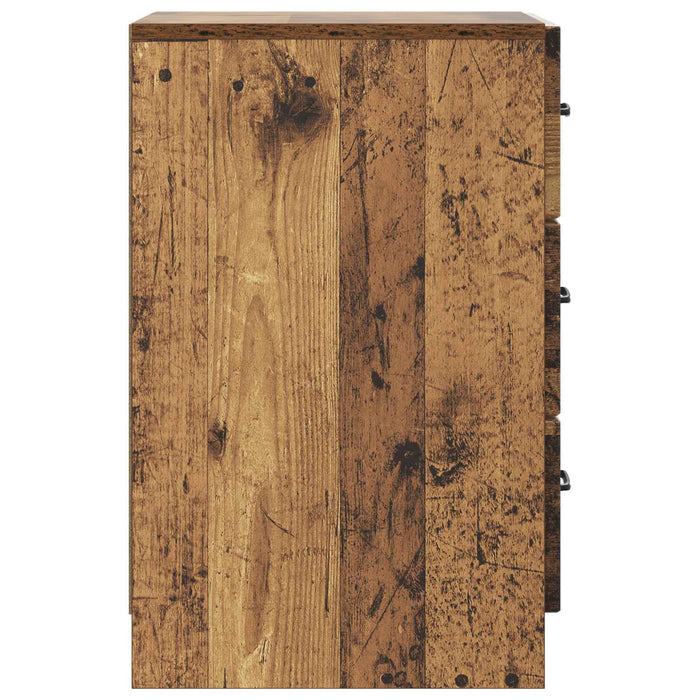 Dulap de noapte Lemn vechi 43 x 41 x 63,5 cm Lemn prelucrat - WALTI WALTI