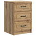 Dulap de noapte cu sertar Stejar Artizanal 43 x 41 x 63,5 cm - WALTI WALTI