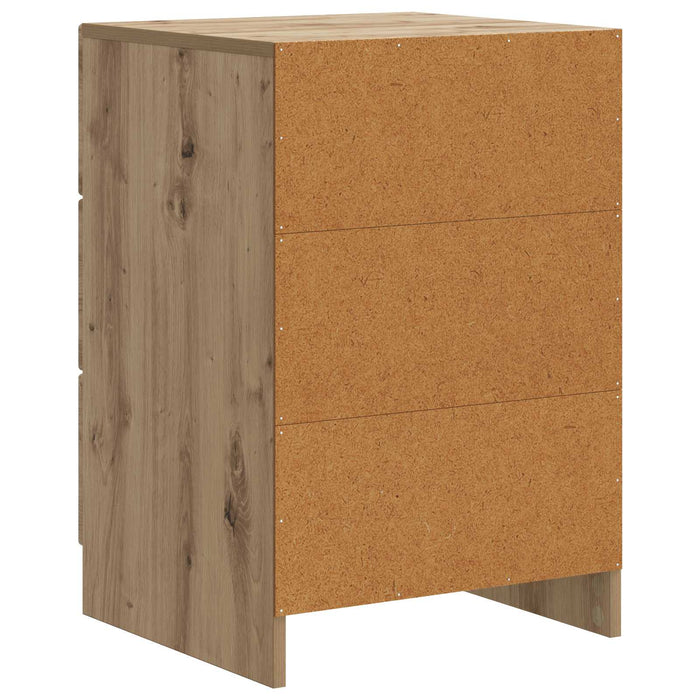 Dulap de noapte cu sertar Stejar Artizanal 43 x 41 x 63,5 cm - WALTI WALTI