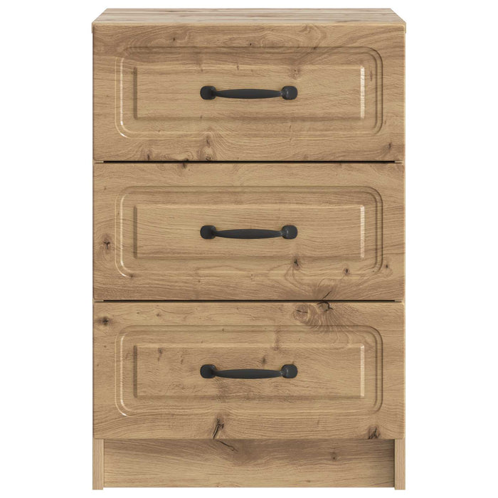 Dulap de noapte cu sertar Stejar Artizanal 43 x 41 x 63,5 cm - WALTI WALTI