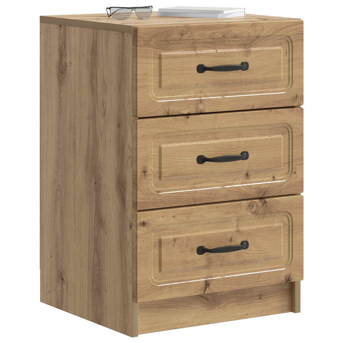 Dulap de noapte cu sertar Stejar Artizanal 43 x 41 x 63,5 cm - WALTI WALTI