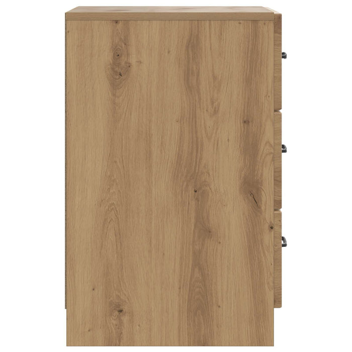 Dulap de noapte cu sertar Stejar Artizanal 43 x 41 x 63,5 cm - WALTI WALTI