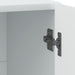 Dulap de noapte Alb 43 x 34,5 x 47 cm Lemn prelucrat - WALTI WALTI