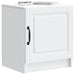 Dulap de noapte Alb 43 x 34,5 x 47 cm Lemn prelucrat - WALTI WALTI