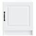Dulap de noapte 2 pcs Alb 43 x 34,5 x 47 cm Lemn prelucrat - WALTI WALTI