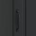 Dulap de noapte 2 pcs Negru 43 x 34,5 x 47 cm Lemn prelucrat - WALTI WALTI