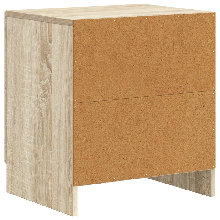 Dulap de noapte Stejar Sonoma 43 x 34,5 x 47 cm Lemn prelucrat - WALTI WALTI