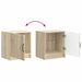 Dulap de noapte Stejar Sonoma 43 x 34,5 x 47 cm Lemn prelucrat - WALTI WALTI