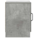 Dulap de noapte Gri Beton 43 x 34,5 x 47 cm Lemn prelucrat - WALTI WALTI