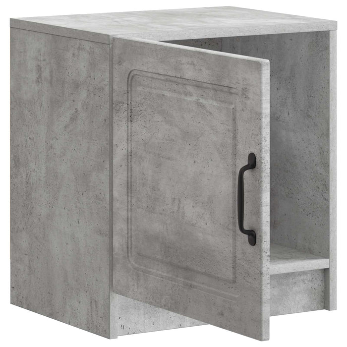 Dulap de noapte 2 pcs Gri Beton 43 x 34,5 x 47 cm - WALTI WALTI