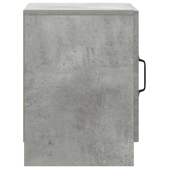 Dulap de noapte 2 pcs Gri Beton 43 x 34,5 x 47 cm - WALTI WALTI