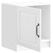 Dulap de noapte Alb foarte lucios 43 x 34,5 x 47 cm - WALTI WALTI