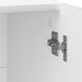 Dulap de noapte 2 pcs Alb foarte lucios 43 x 34,5 x 47 cm - WALTI WALTI