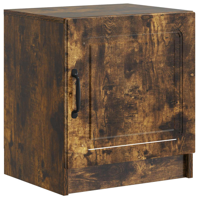 Dulap de noapte Stejar fumuriu 43 x 34,5 x 47 cm Lemn prelucrat - WALTI WALTI