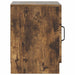 Dulap de noapte Stejar fumuriu 43 x 34,5 x 47 cm Lemn prelucrat - WALTI WALTI