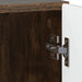 Dulap de noapte 2 pcs Stejar fumuriu 43 x 34,5 x 47 cm - WALTI WALTI