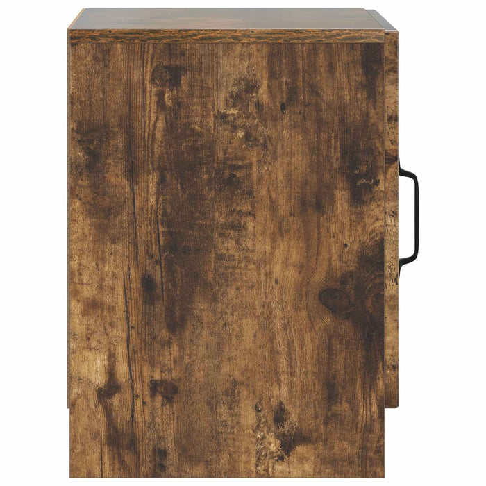 Dulap de noapte 2 pcs Stejar fumuriu 43 x 34,5 x 47 cm - WALTI WALTI