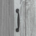 Dulap de noapte Sonoma gri 43 x 34,5 x 47 cm Lemn prelucrat - WALTI WALTI