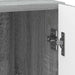 Dulap de noapte Sonoma gri 43 x 34,5 x 47 cm Lemn prelucrat - WALTI WALTI