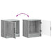 Dulap de noapte Sonoma gri 43 x 34,5 x 47 cm Lemn prelucrat - WALTI WALTI
