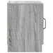 Dulap de noapte Sonoma gri 43 x 34,5 x 47 cm Lemn prelucrat - WALTI WALTI