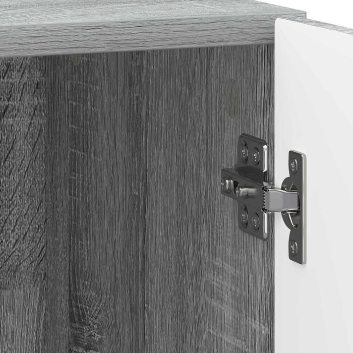 Dulap de noapte 2 pcs Sonoma gri 43 x 34,5 x 47 cm - WALTI WALTI