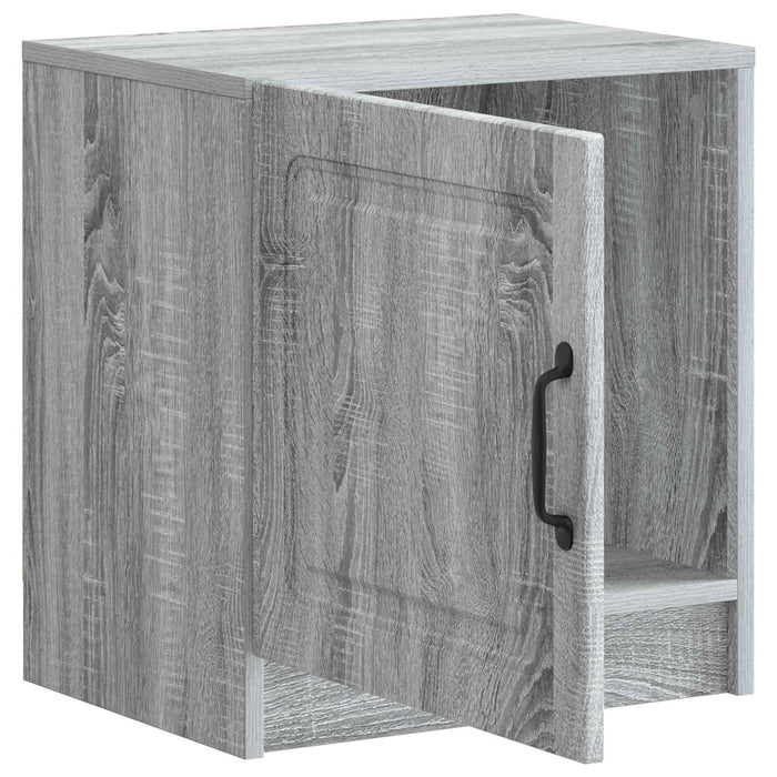 Dulap de noapte 2 pcs Sonoma gri 43 x 34,5 x 47 cm - WALTI WALTI