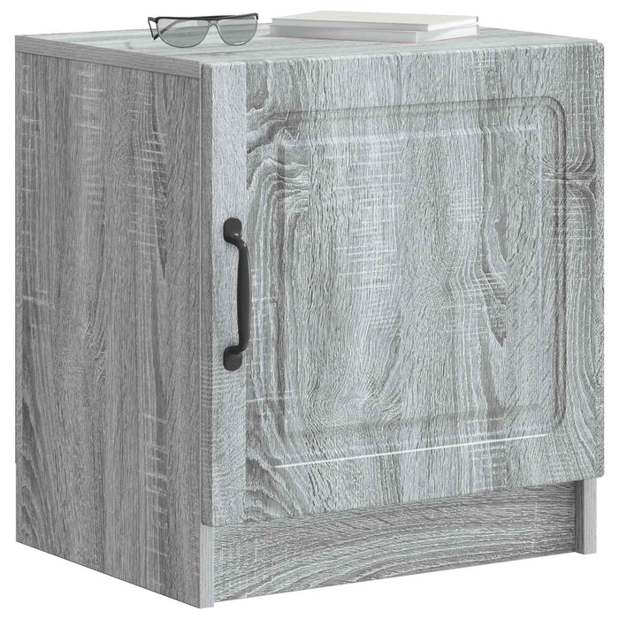 Dulap de noapte 2 pcs Sonoma gri 43 x 34,5 x 47 cm - WALTI WALTI