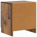 Dulap de noapte Lemn vechi 43 x 34,5 x 47 cm Lemn prelucrat - WALTI WALTI