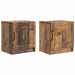 Dulap de noapte 2 pcs Lemn vechi 43 x 34,5 x 47 cm - WALTI WALTI