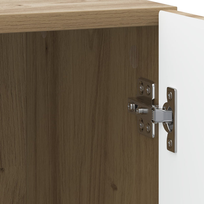 Dulap de noapte 2 pcs Stejar Artizanal 43 x 34,5 x 47 cm - WALTI WALTI
