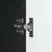 Bufet Negru 66 x 34,5 x 87 cm Lemn prelucrat - WALTI WALTI