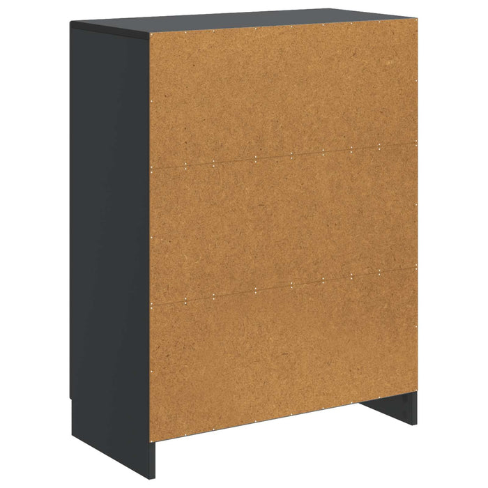 Bufet Negru 66 x 34,5 x 87 cm Lemn prelucrat - WALTI WALTI