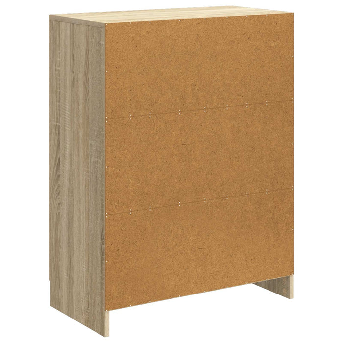 Bufet Stejar Sonoma 66 x 34,5 x 87 cm Lemn prelucrat - WALTI WALTI