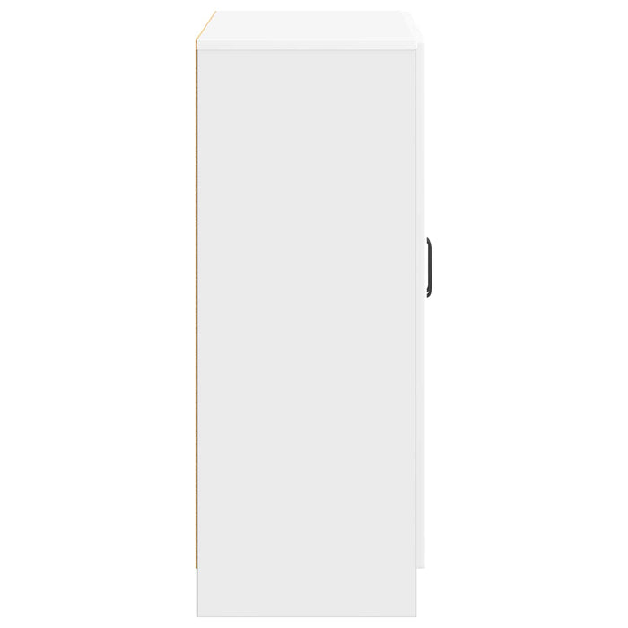 Bufet Alb foarte lucios 66 x 34,5 x 87 cm Lemn prelucrat - WALTI WALTI