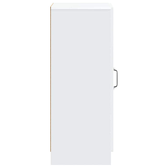Bufet Alb 33 x 34,5 x 87 cm Lemn prelucrat - WALTI WALTI