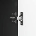 Bufet Negru 33 x 34,5 x 87 cm Lemn prelucrat - WALTI WALTI